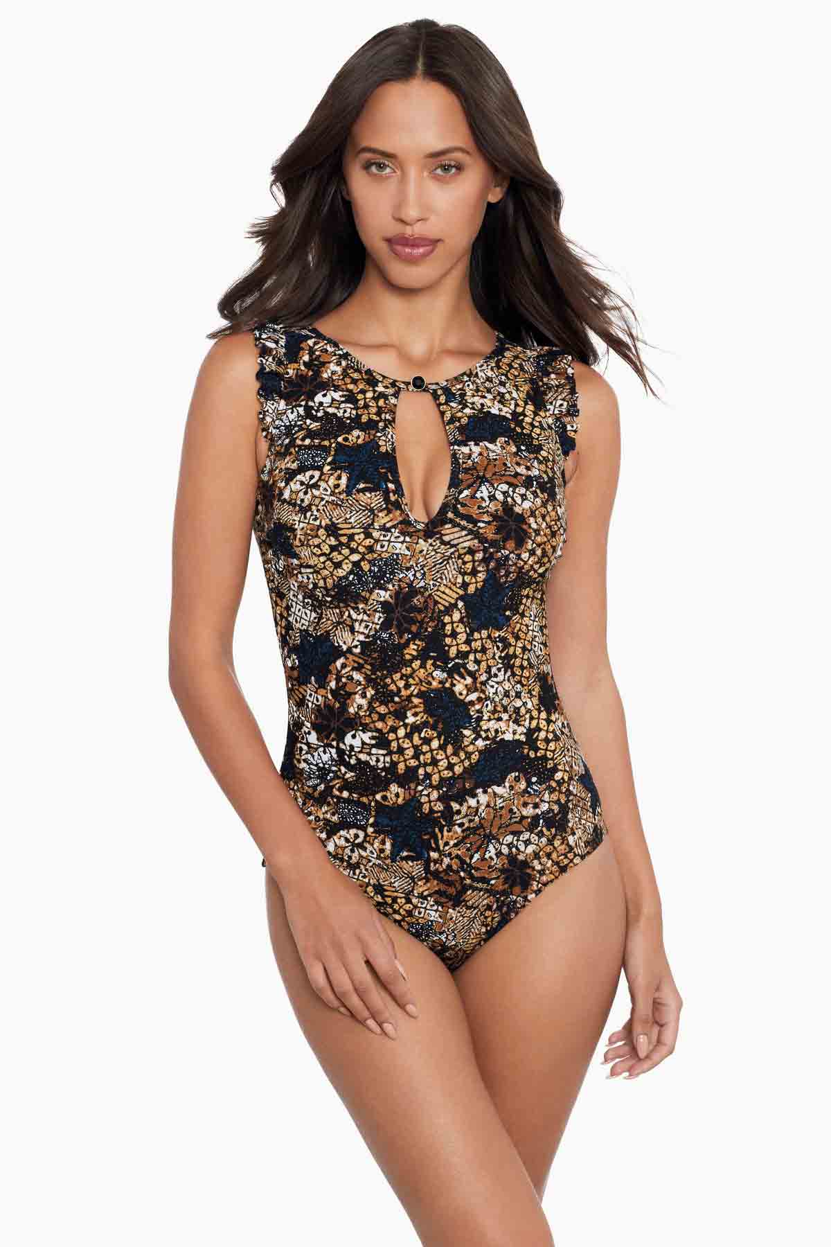 Miraclesuit Multi Amoressa Bambu Rococo One Piece Swimsuit