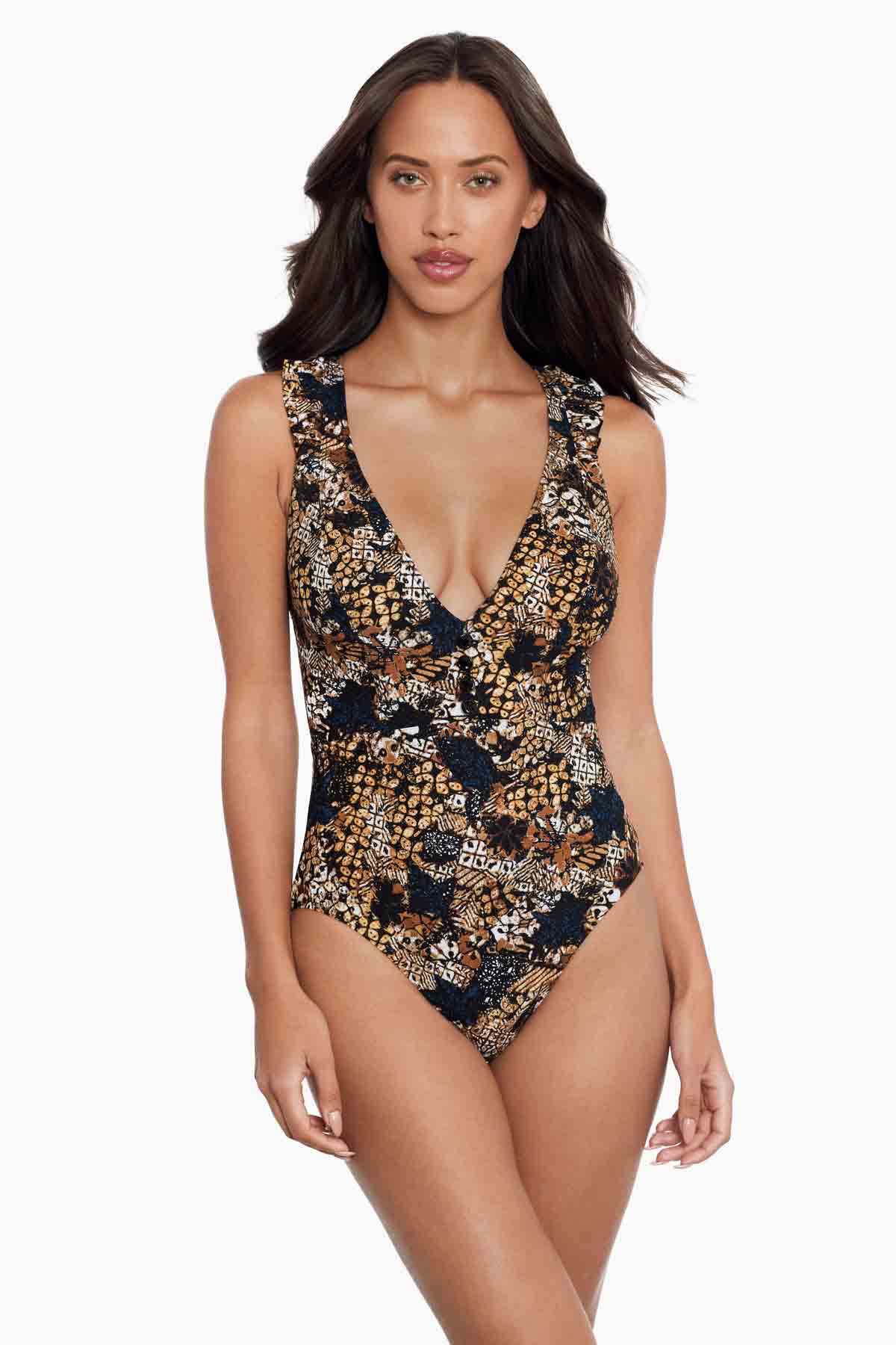 Miraclesuit Multi Amoressa Bambu Fresco One Piece Swimsuit