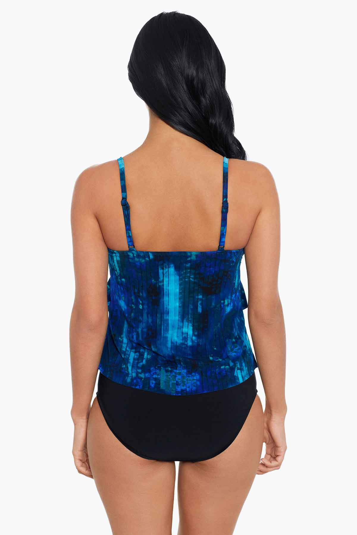 Miraclesuit Blue/Multi Magicsuit Hazy Daze Rita Tankini