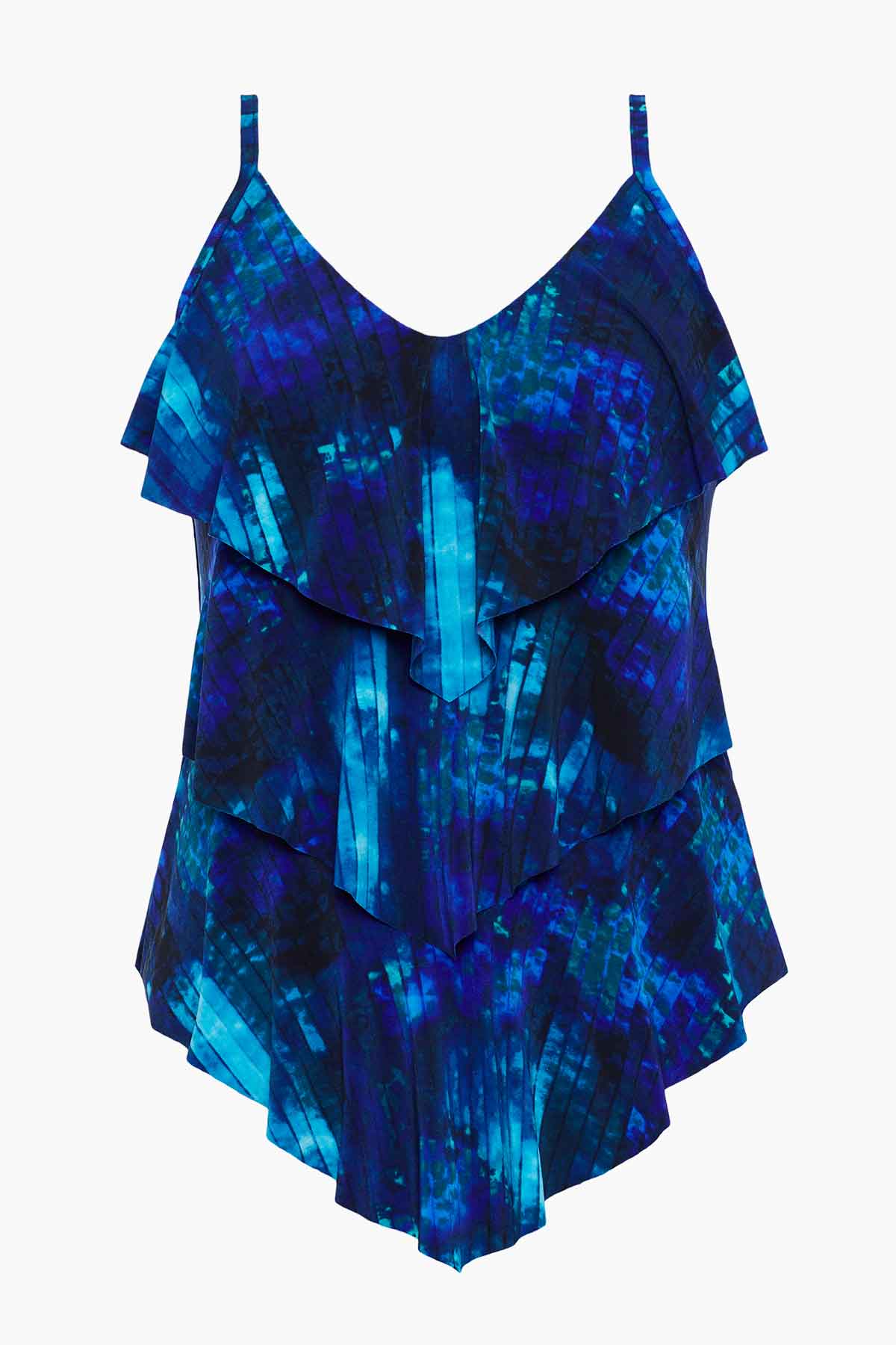 Miraclesuit Blue/Multi Magicsuit Hazy Daze Rita Tankini