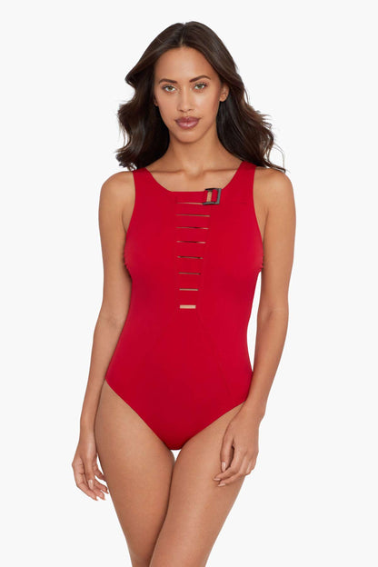 Miraclesuit Black Amoressa Triomphe Constantine One Piece Swimsuit