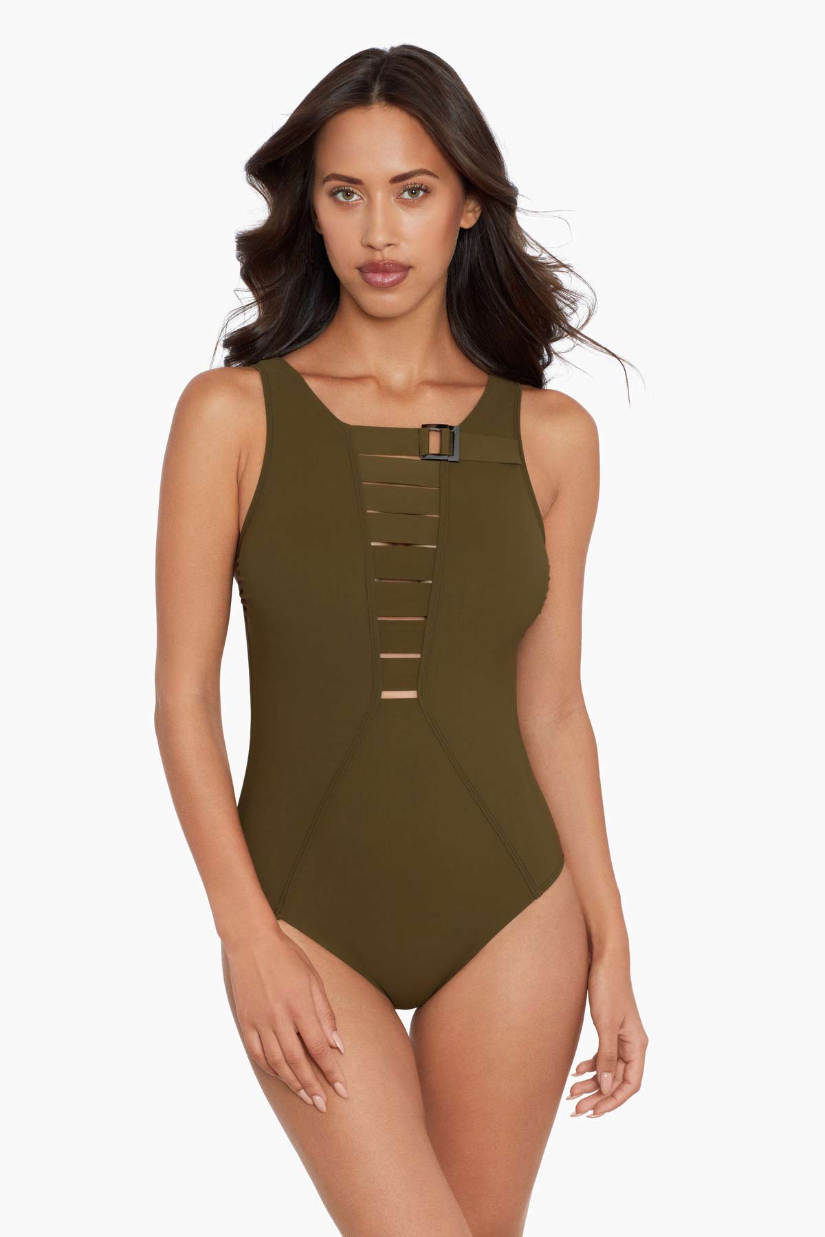 Miraclesuit Black Amoressa Triomphe Constantine One Piece Swimsuit