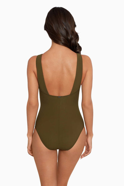 Miraclesuit Black Amoressa Triomphe Constantine One Piece Swimsuit