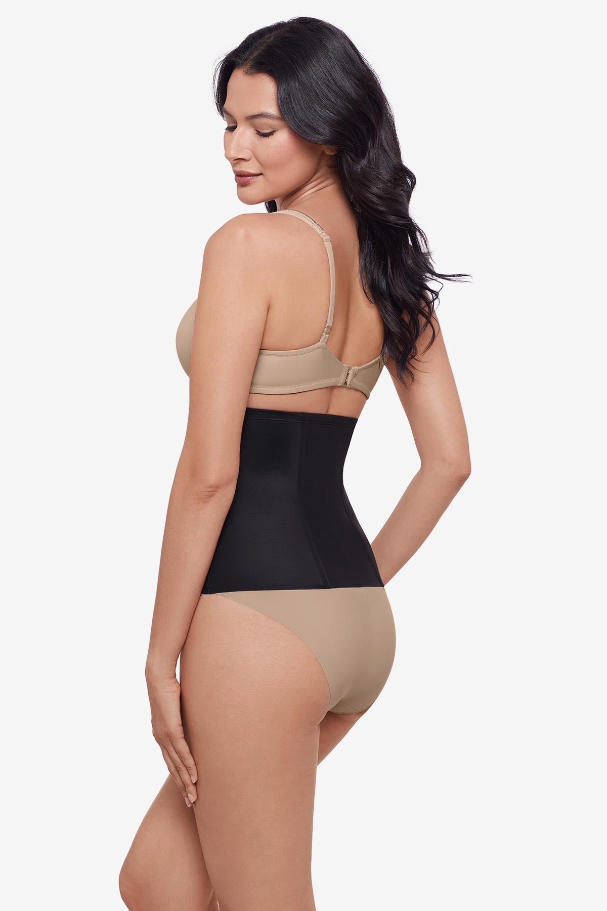 Miraclesuit Black Modern Miracle® Step-In Waist Cincher