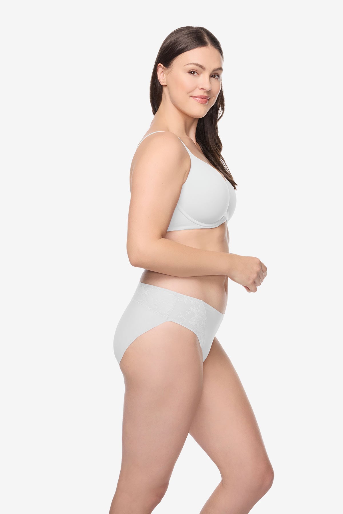 Miraclesuit White TC Luxe Dreamer Hipster in Deep Black