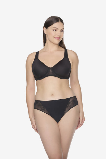 Miraclesuit White TC Luxe Dreamer Hipster in Deep Black