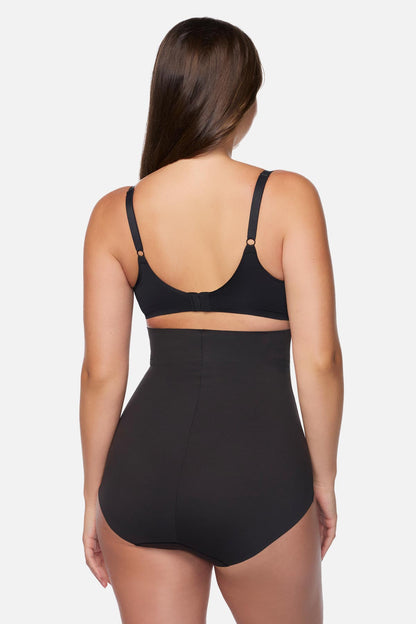 Miraclesuit Black TC Iconic Core Extra Firm High Waist Shaping Brief
