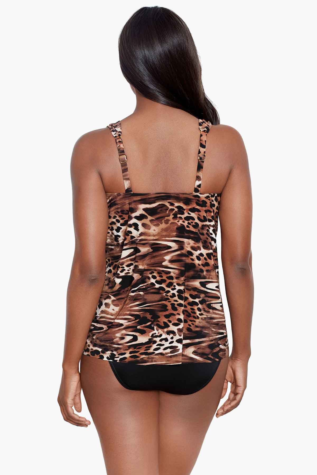 Miraclesuit Black/Multi Ocicat Dazzle Tankini