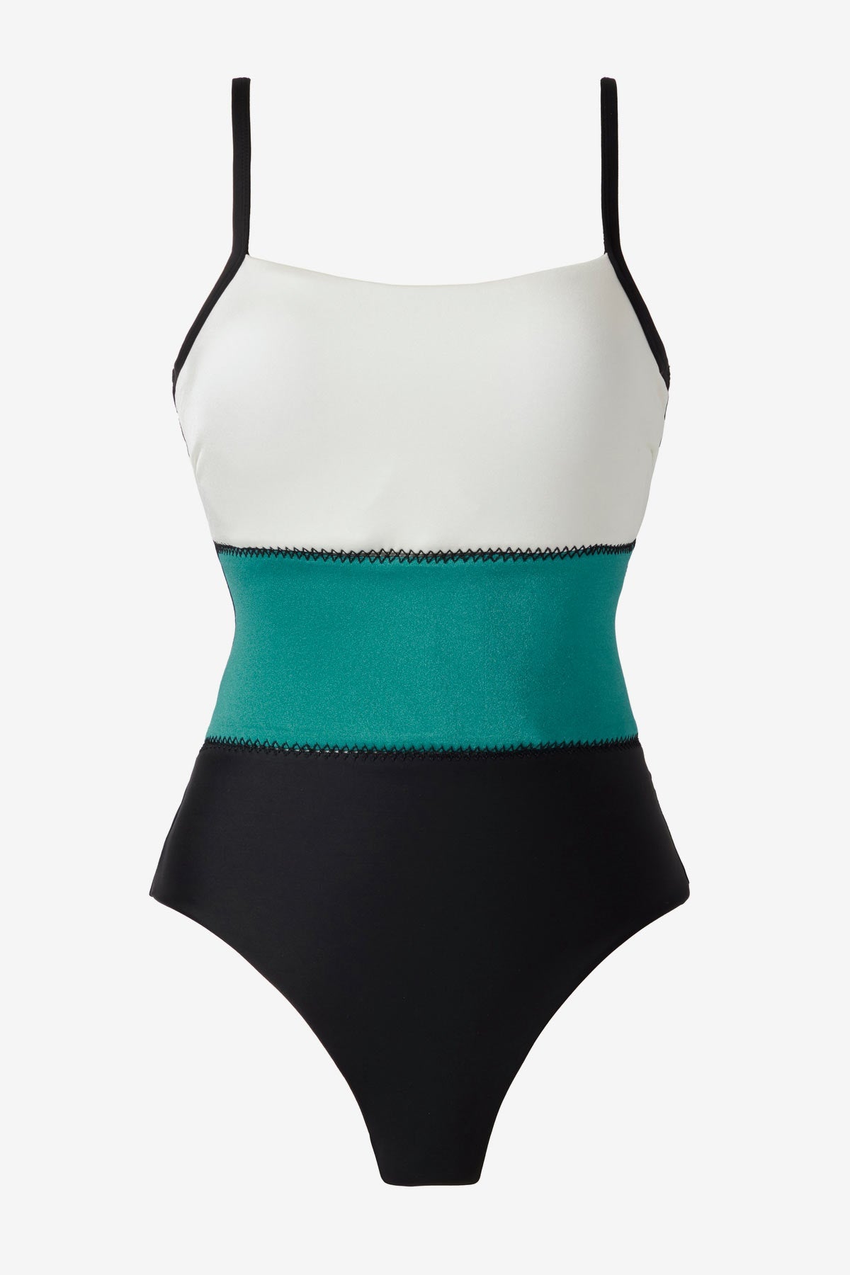 Miraclesuit Blue/Black Trifecta One Piece in Spectra