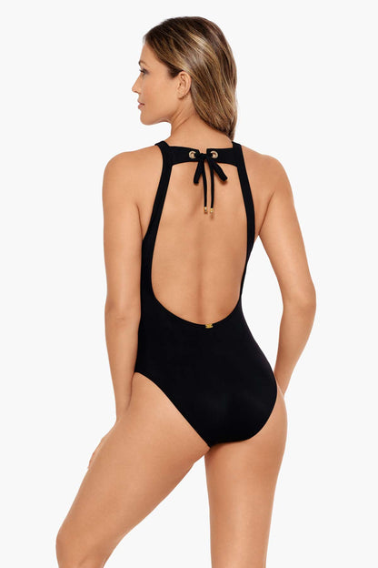 Miraclesuit New Moon Amoressa Lace Up One Piece