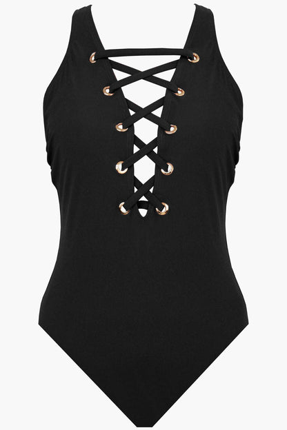 Miraclesuit New Moon Amoressa Lace Up One Piece