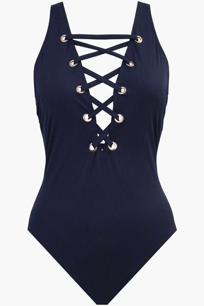 Miraclesuit New Moon Amoressa Lace Up One Piece