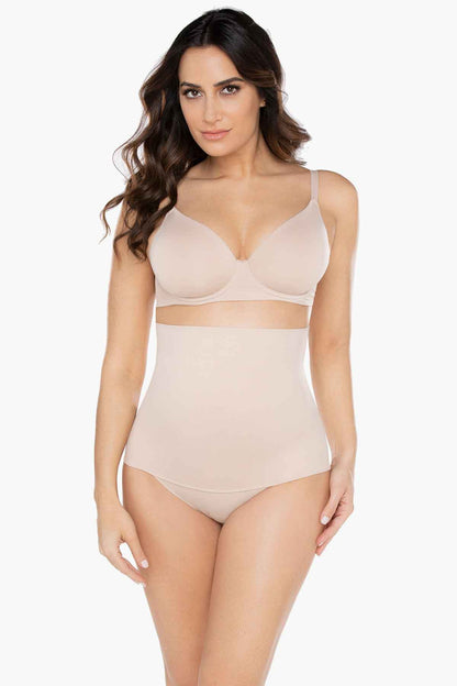 Miraclesuit Warm Beige/Nude Comfy Curves High Waist Thong