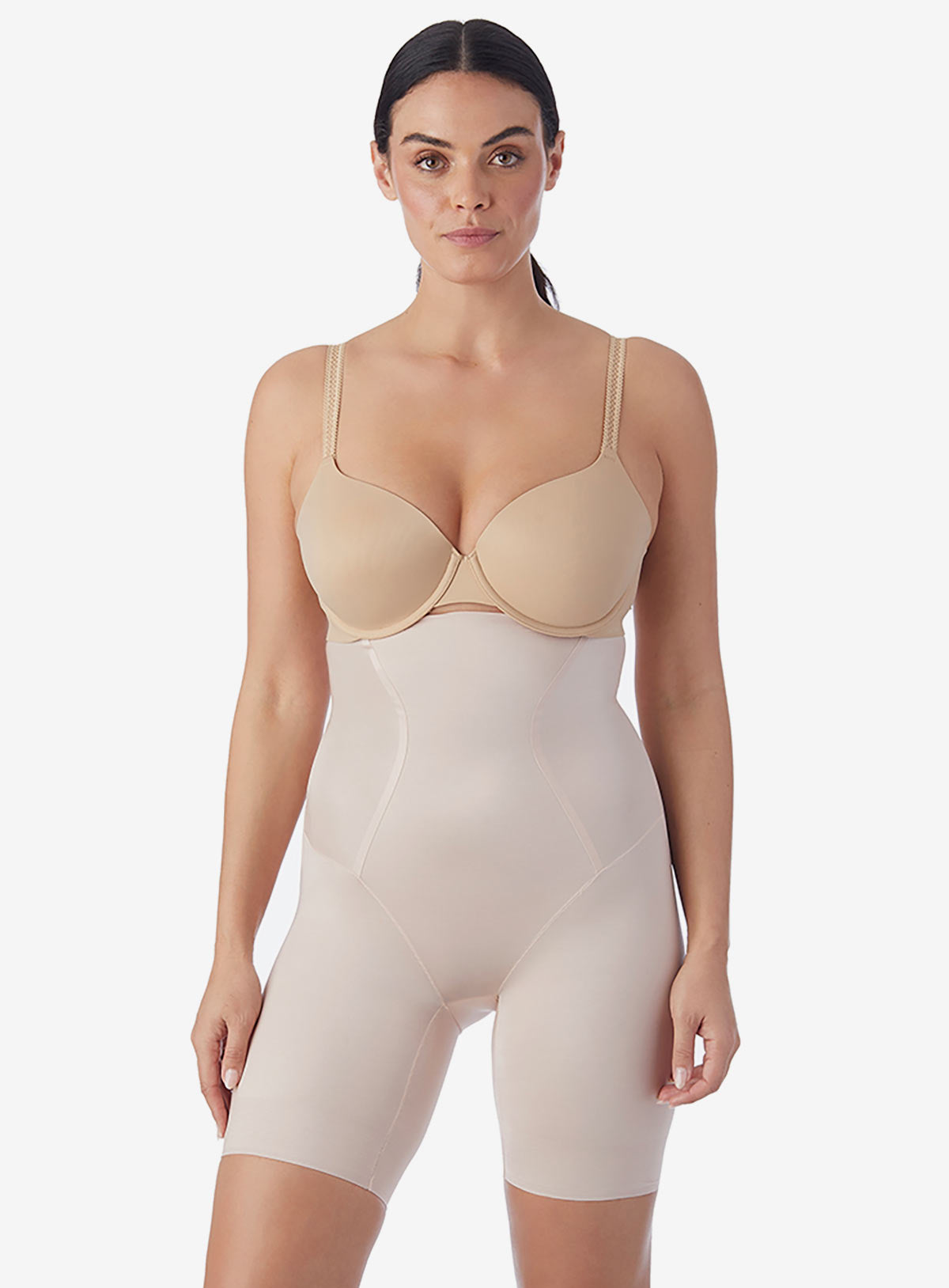 Miraclesuit Black TC Firm Control Skin Benefit Thigh Slimmer