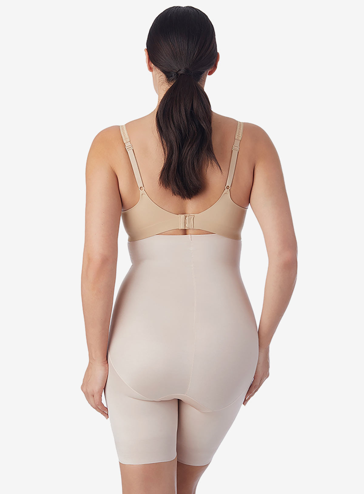 Miraclesuit Black TC Firm Control Skin Benefit Thigh Slimmer
