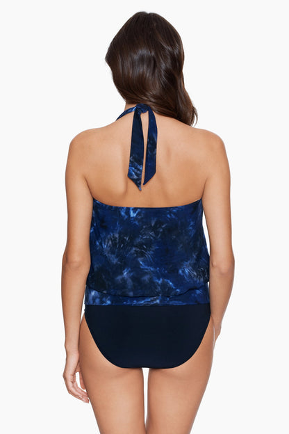 Miraclesuit Black/Multi Magicsuit Festival Chic Debbie Tankini