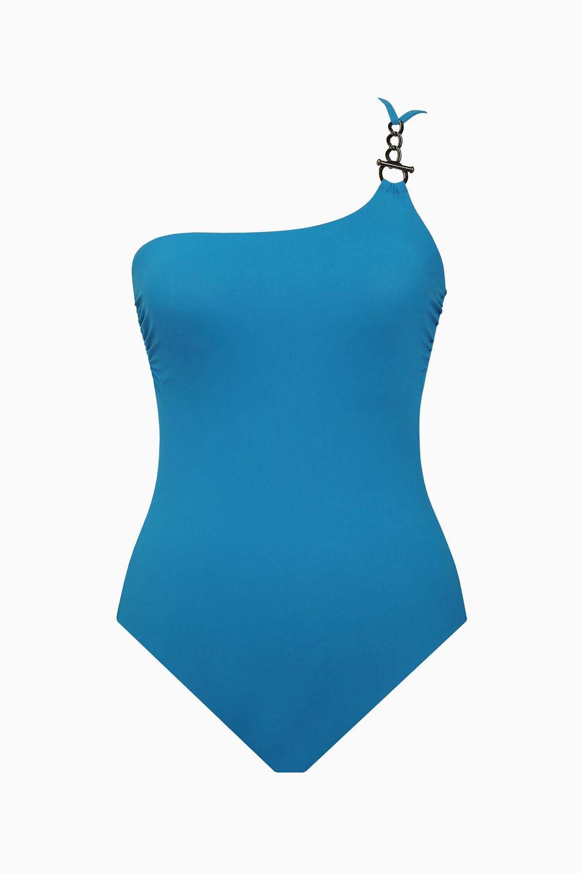 Miraclesuit Black Amoressa Elle Dorado 14K One Piece Swimsuit