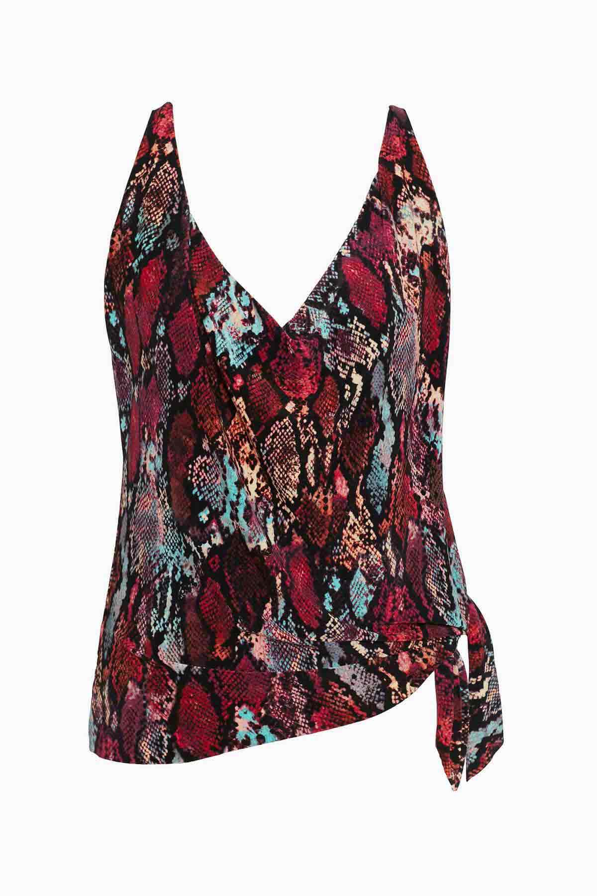 Miraclesuit Black/Brown Magicsuit Queen Cobra Winnie Tankini