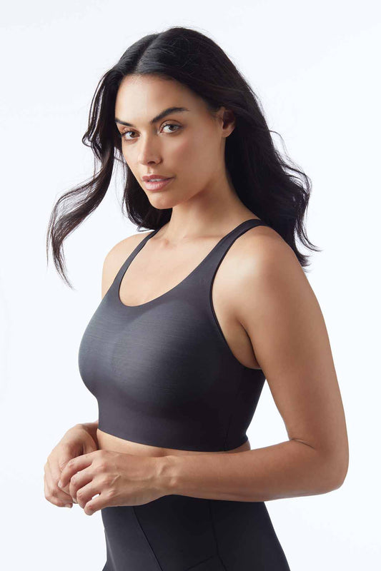 Miraclesuit Black TC Firm Control Skin Benefit Top Shaper