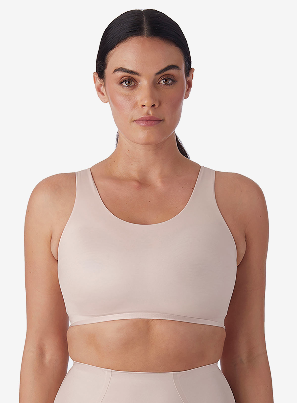 Miraclesuit Black TC Firm Control Skin Benefit Top Shaper
