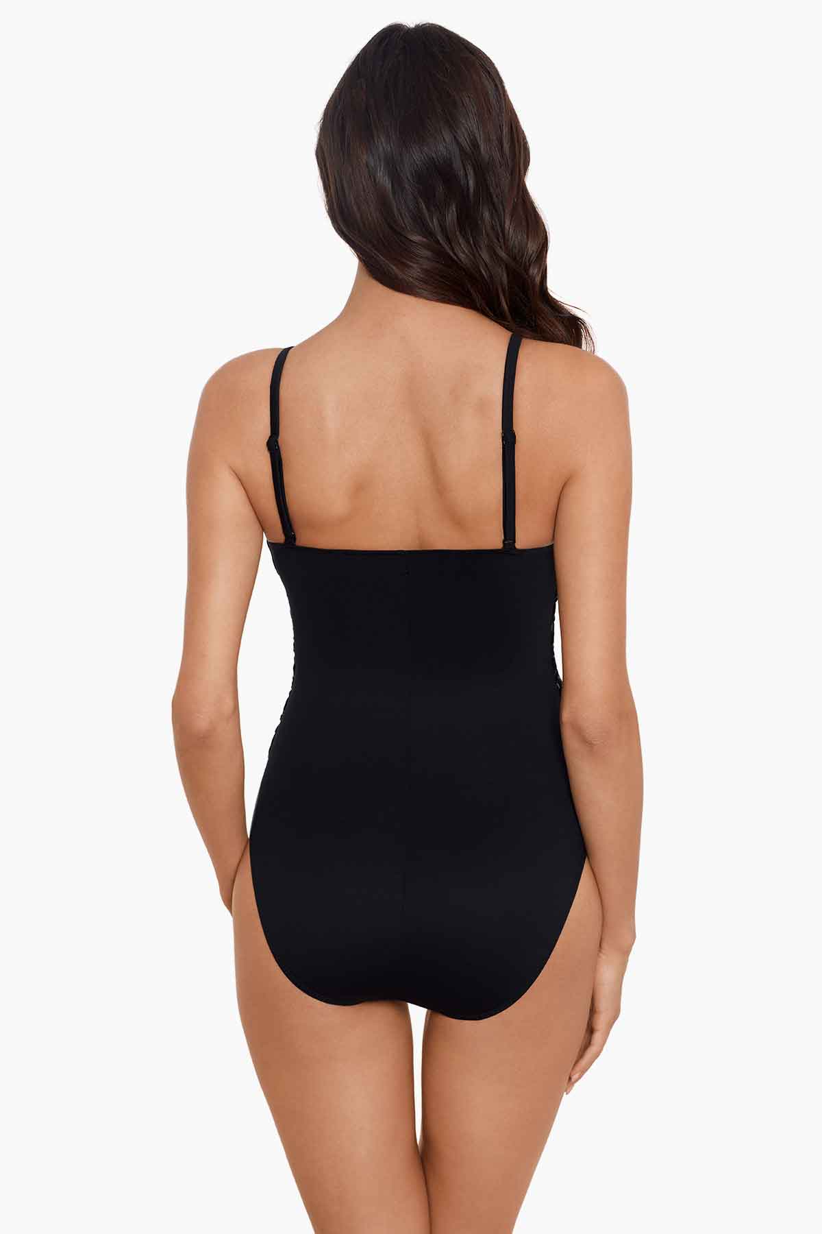 Miraclesuit Black/Multi Magicsuit Cosmos Lisa One Piece Swimsuit