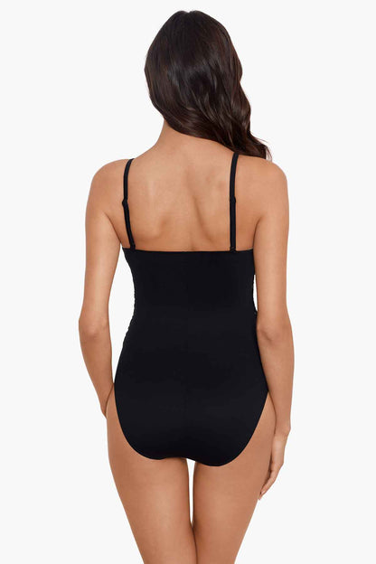 Miraclesuit Black/Multi Magicsuit Cosmos Lisa One Piece Swimsuit