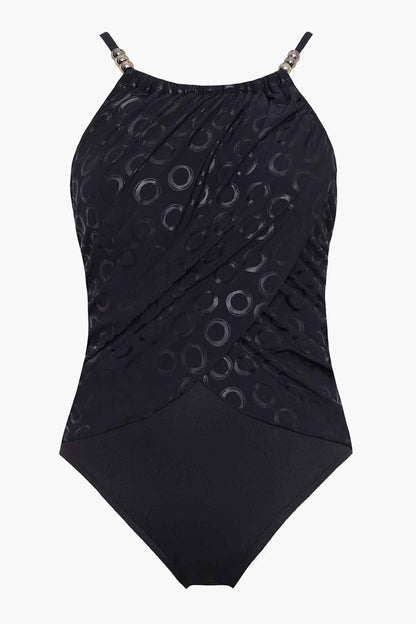 Miraclesuit Black/Multi Magicsuit Cosmos Lisa One Piece Swimsuit