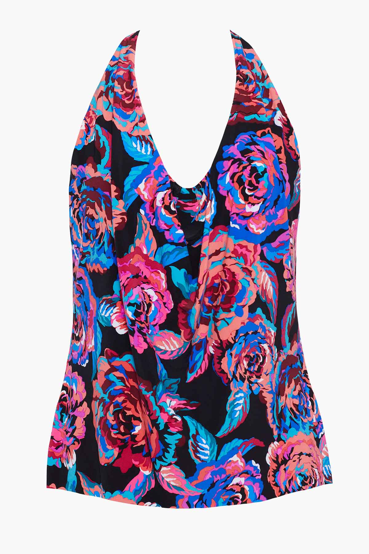 Miraclesuit Black/Multi Magicsuit Sonic Blooms Sophie Tankini