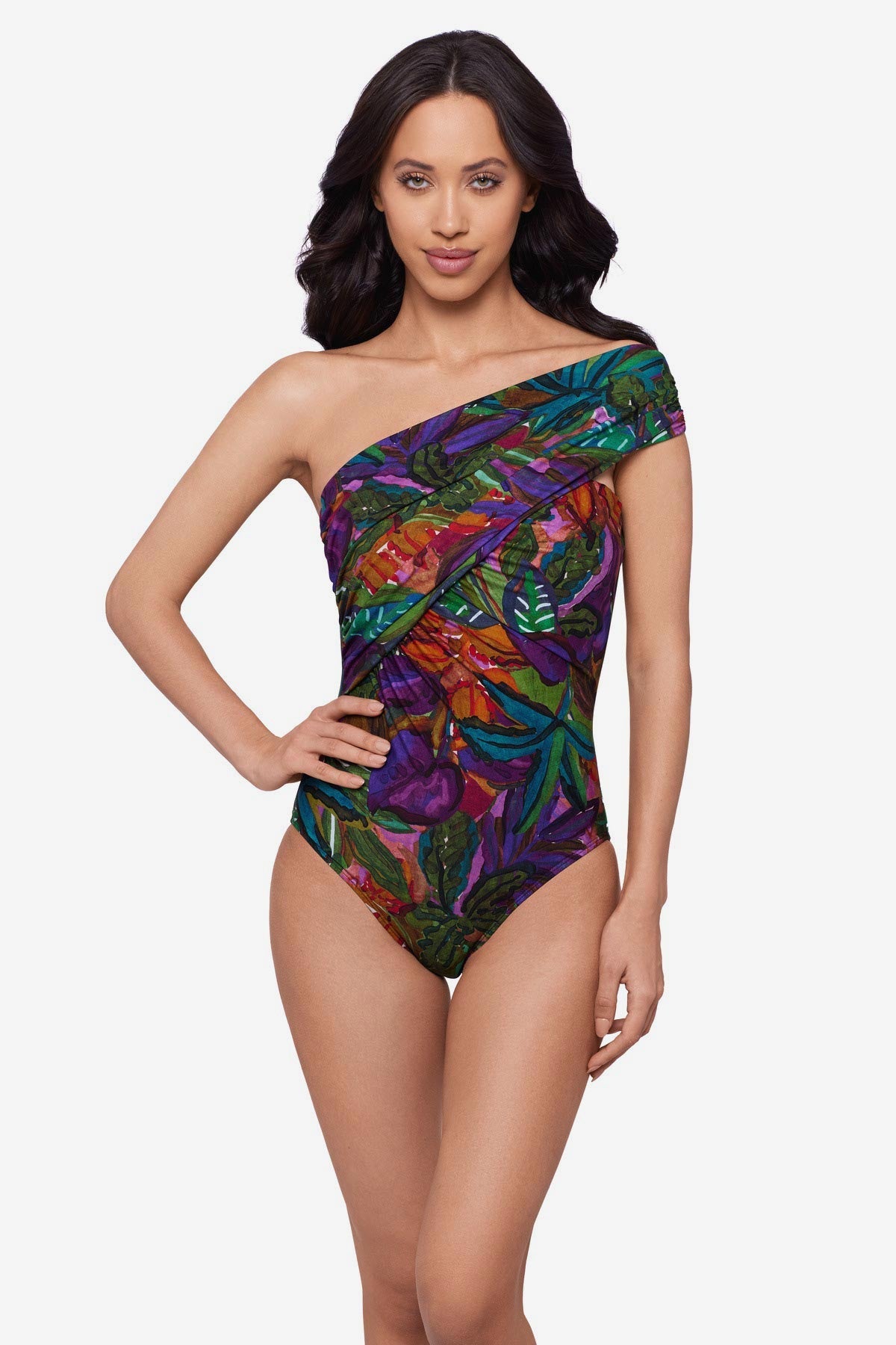 Miraclesuit Multi Magicsuit Cactus Flower Goddess One Piece Swimsuit