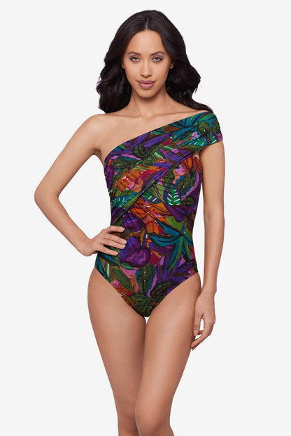 Miraclesuit Multi Magicsuit Cactus Flower Goddess One Piece Swimsuit