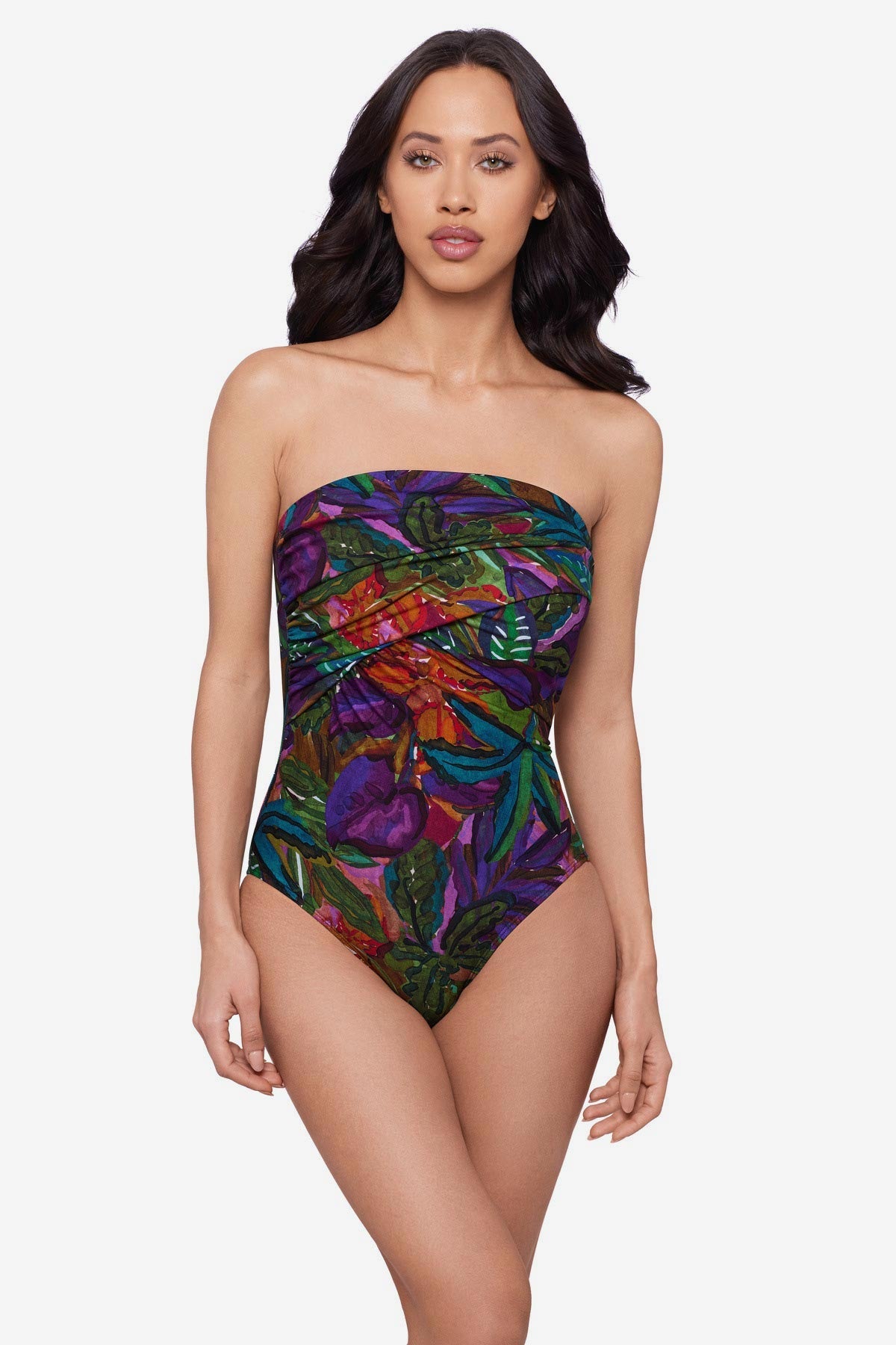 Miraclesuit Multi Magicsuit Cactus Flower Goddess One Piece Swimsuit