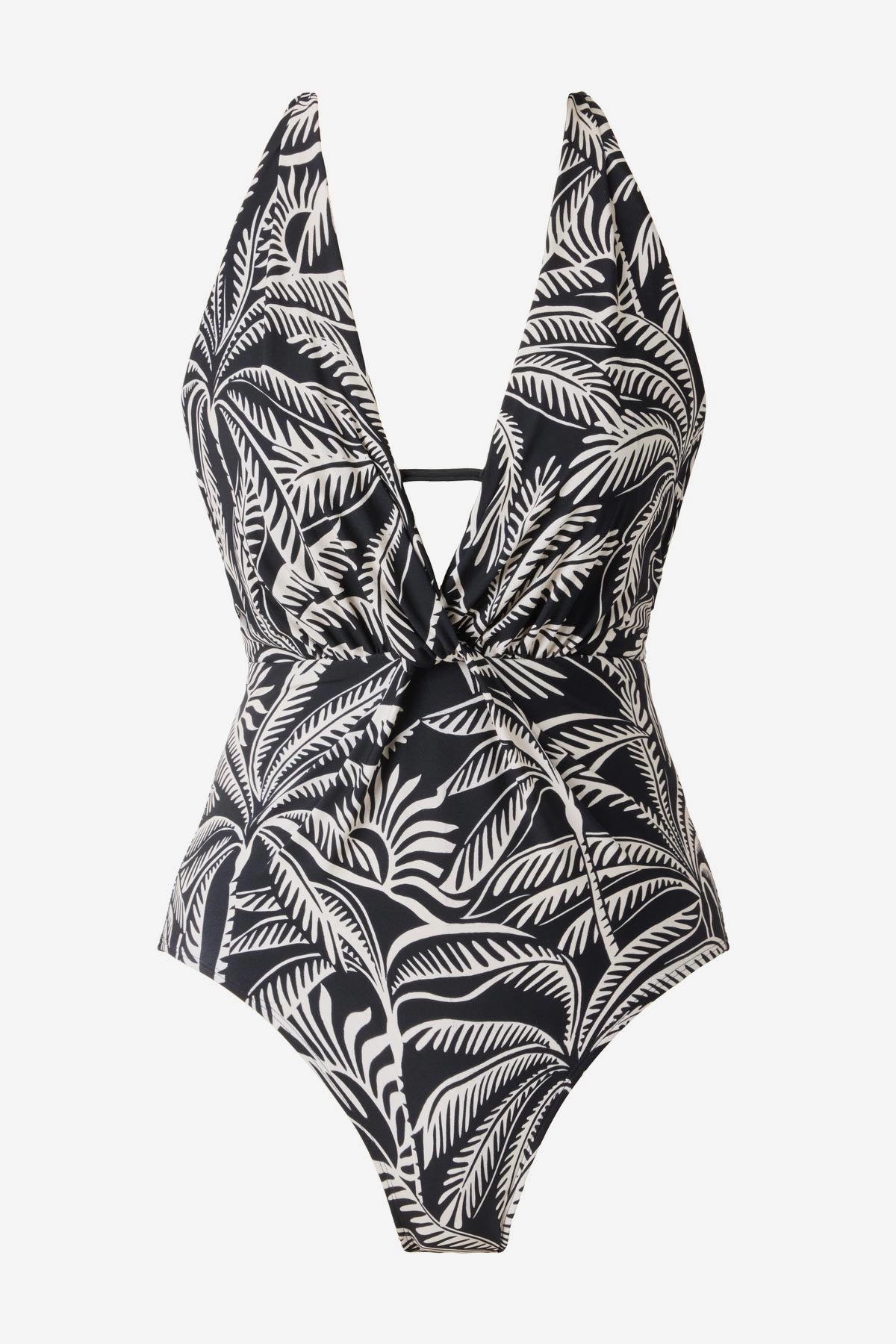 Miraclesuit Black/Multi Magicsuit Hearts Of Palm Joelle One Piece Swimsuit