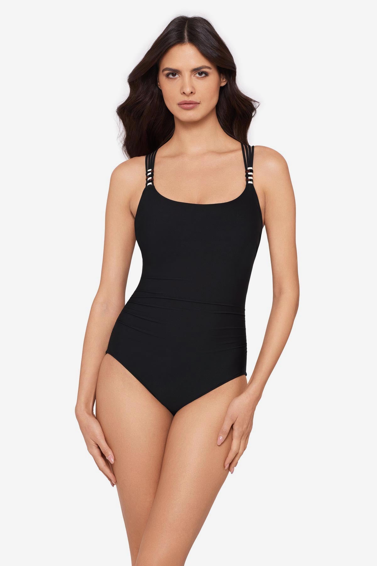 Miraclesuit Black Magicsuit Rene One Piece Swimsuit