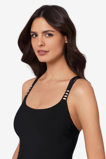 Miraclesuit Black Magicsuit Rene One Piece Swimsuit