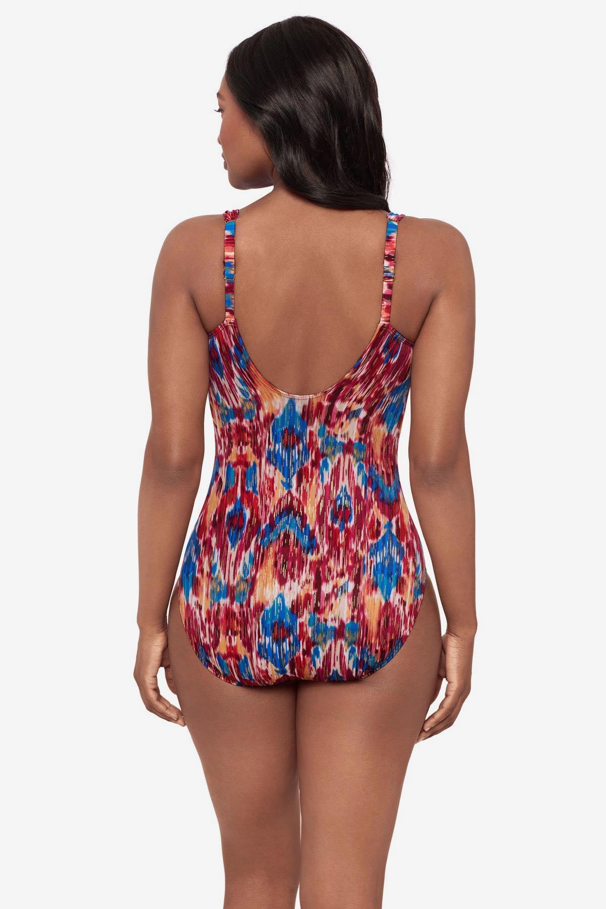 Miraclesuit Multi Siren One Piece Swimsuit in Ikat Dorado