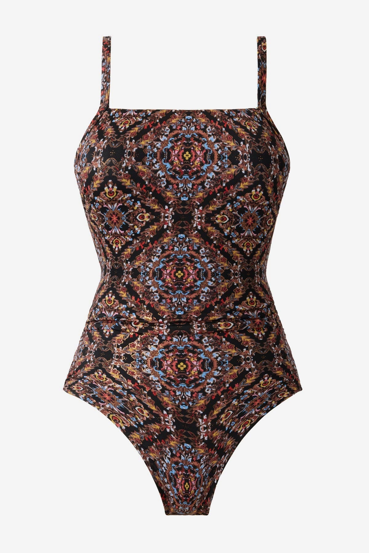 Miraclesuit Black/Multi Kara One Piece Swimsuit in Scandale