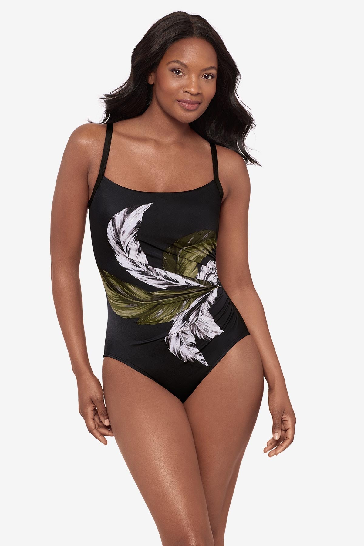 Miraclesuit Black/Multi Starr One Piece Swimsuit in Boca Grande