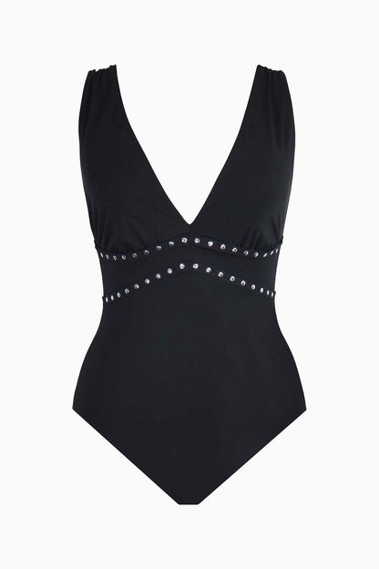 Miraclesuit Black/Multi Amoressa Ophelia Lupita One Piece Swimsuit