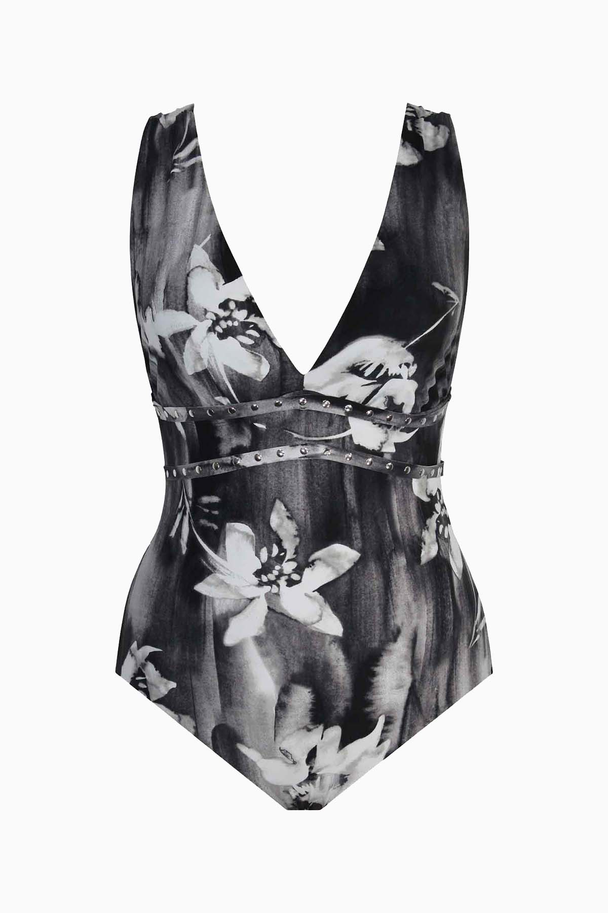 Miraclesuit Black/Multi Amoressa Ophelia Lupita One Piece Swimsuit