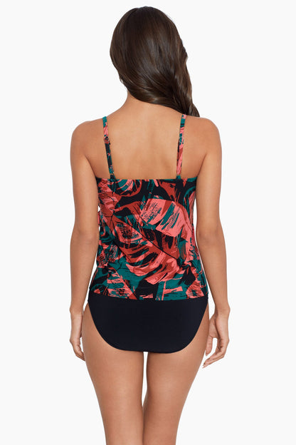 Miraclesuit Black/Multi Magicsuit Livin Lush Carma Tankini