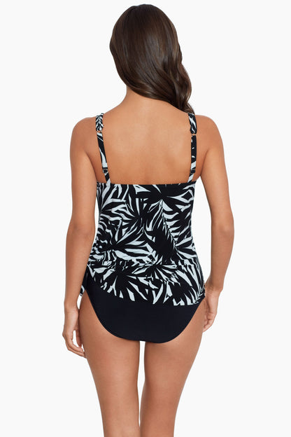 Miraclesuit Black/White Magicsuit Chicly Shaded Winnie Tankini