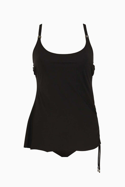 Miraclesuit Black Amoressa Women's Swimwear Oil Slick Doheny Soft Cup One Piece Swimsuit