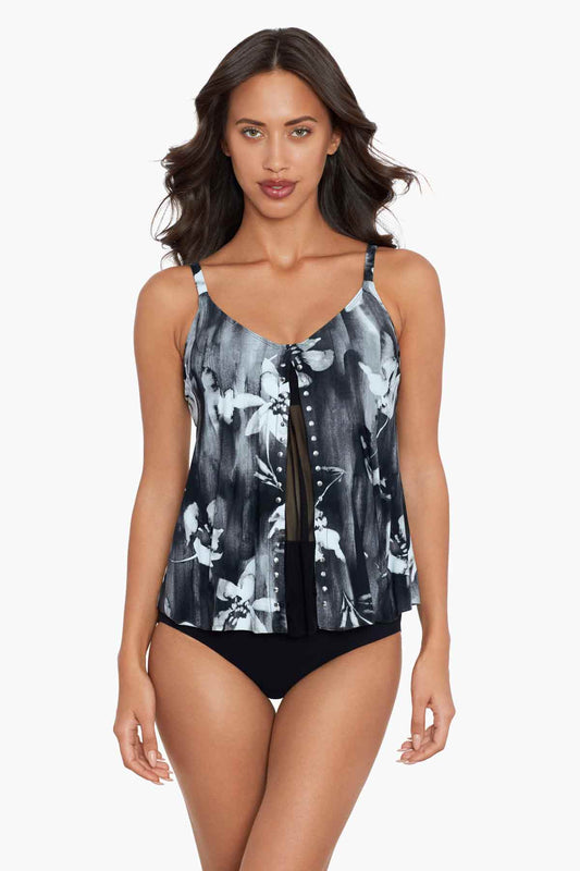 Miraclesuit Black/Multi Amoressa Ophelia Orion Tankini