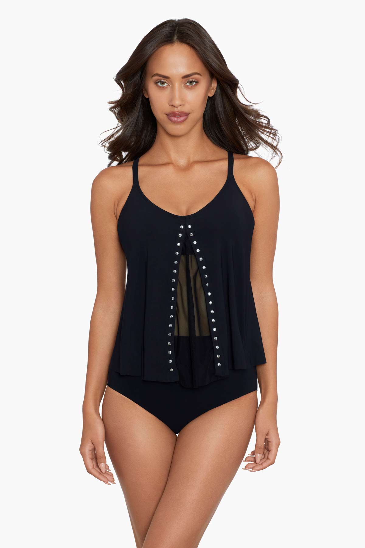 Miraclesuit Black/Multi Amoressa Ophelia Orion Tankini