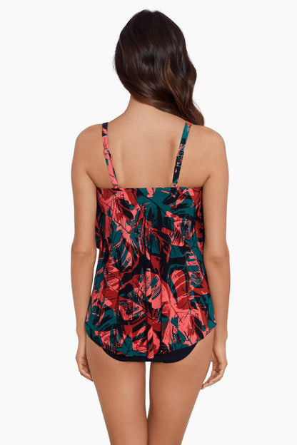 Miraclesuit Black/Multi Magicsuit Livin Lush Grace Tankini