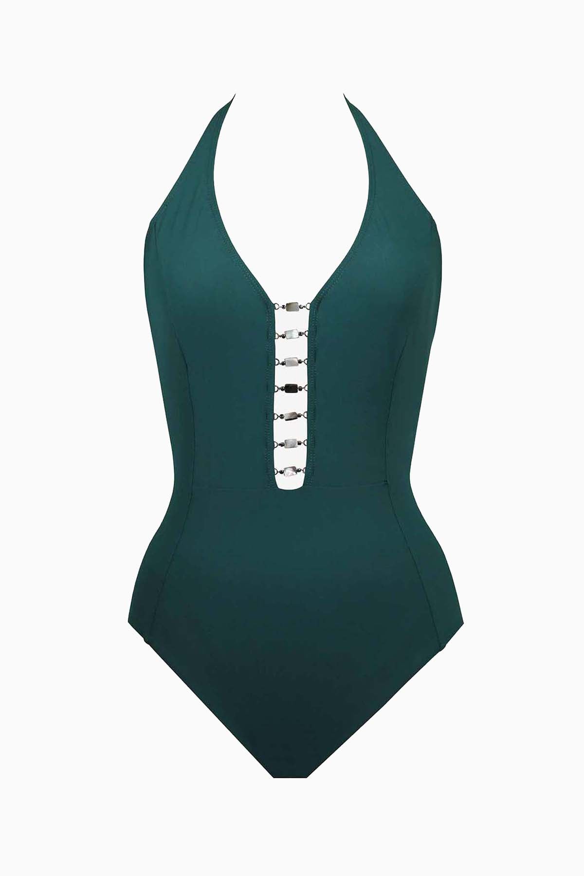 Miraclesuit Black Amoressa Northern Lights Lyra One Piece Swimsuit