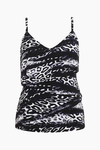 Miraclesuit Black/White Magicsuit Skin Deep Chloe Tankini
