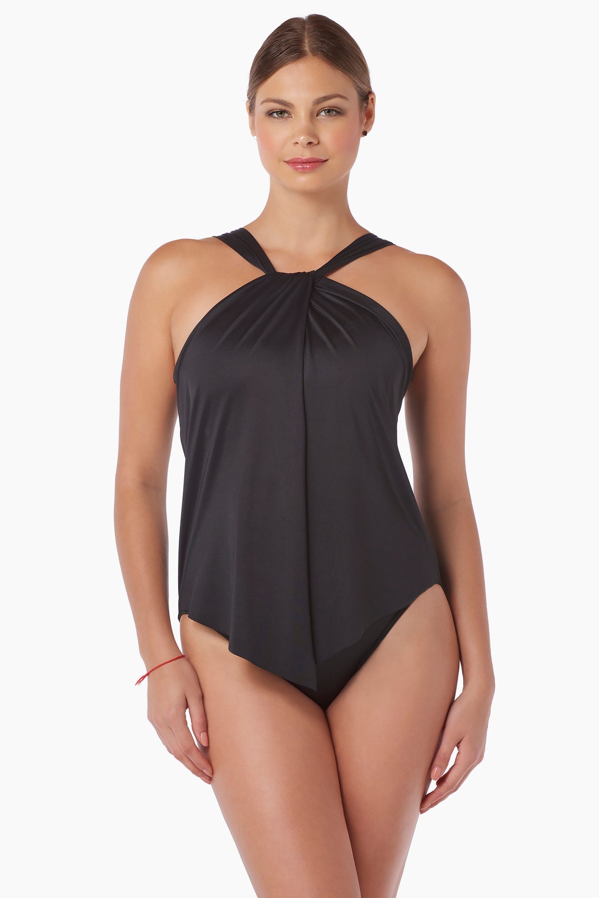 Miraclesuit Black Magicsuit Tara One Piece Swimsuit