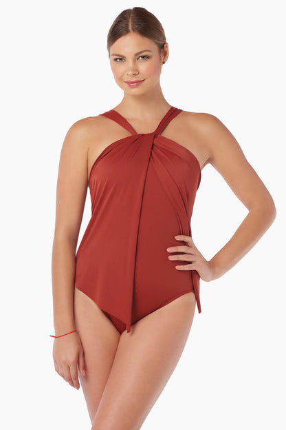Miraclesuit Black Magicsuit Tara One Piece Swimsuit