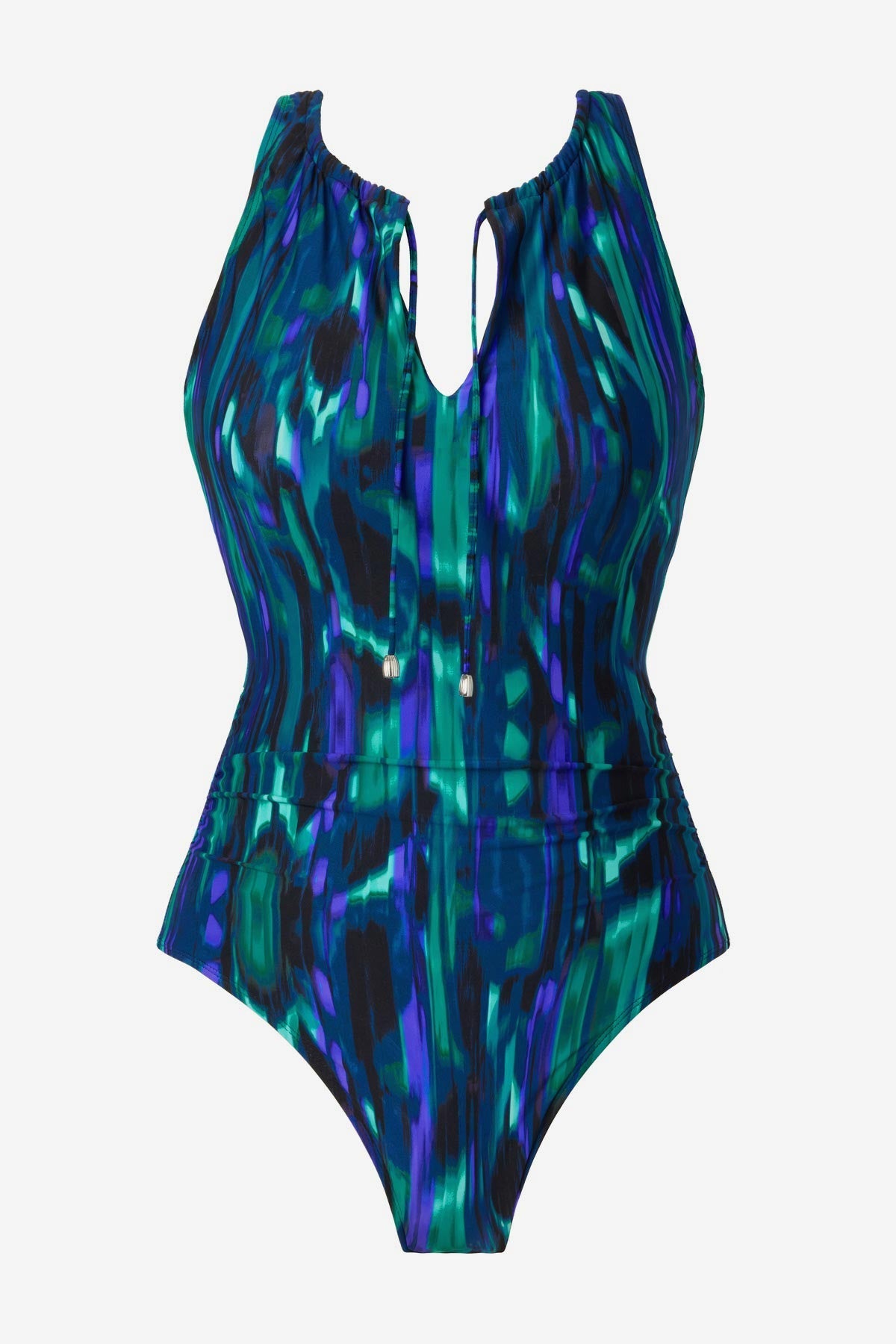 Miraclesuit Black/Multi Magicsuit Rainfall Deedee One Piece Swimsuit